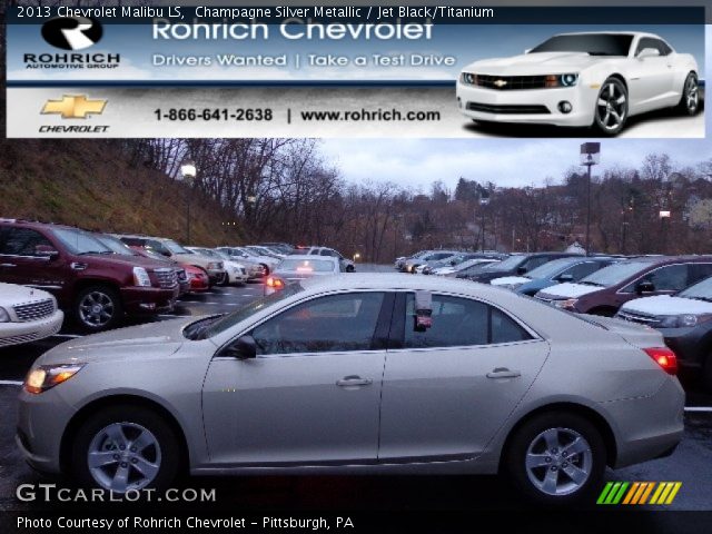 2013 Chevrolet Malibu LS in Champagne Silver Metallic
