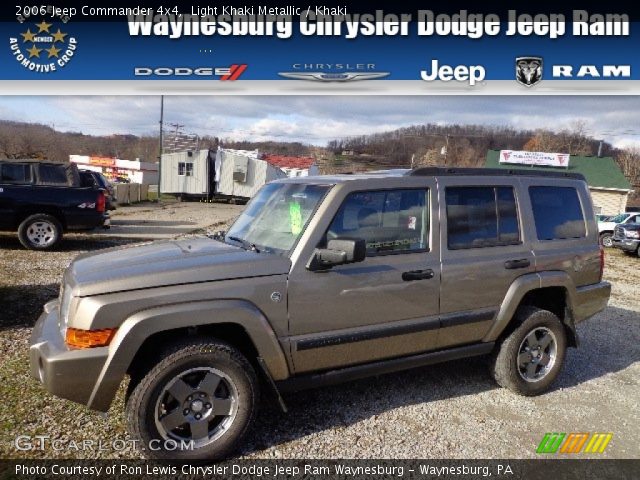 2006 Jeep Commander 4x4 in Light Khaki Metallic
