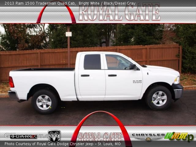 2013 Ram 1500 Tradesman Quad Cab in Bright White