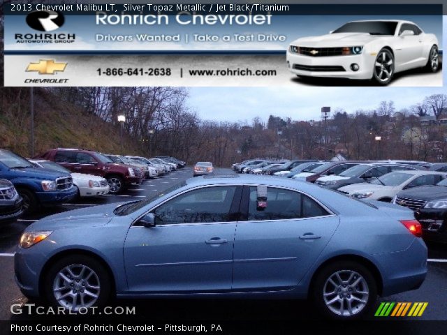 2013 Chevrolet Malibu LT in Silver Topaz Metallic