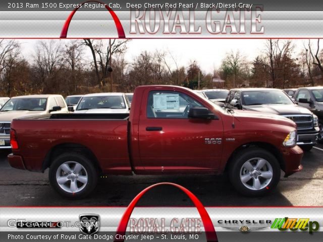 2013 Ram 1500 Express Regular Cab in Deep Cherry Red Pearl