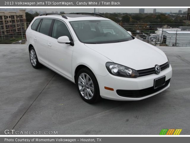 2013 Volkswagen Jetta TDI SportWagen in Candy White