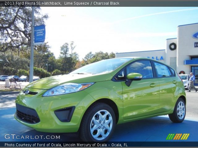 2013 Ford Fiesta SE Hatchback in Lime Squeeze