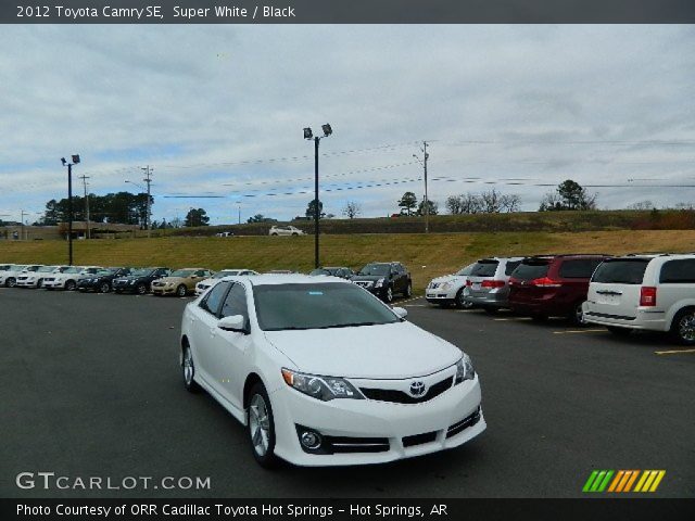 2012 Toyota Camry SE in Super White