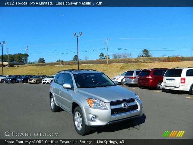 2012 Toyota RAV4 Limited in Classic Silver Metallic