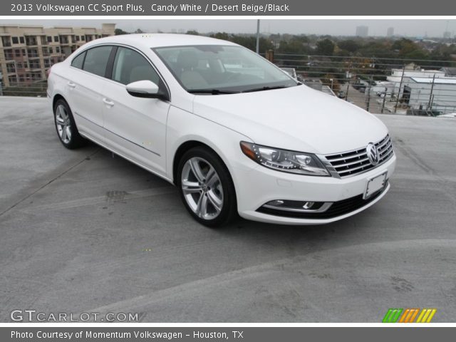2013 Volkswagen CC Sport Plus in Candy White