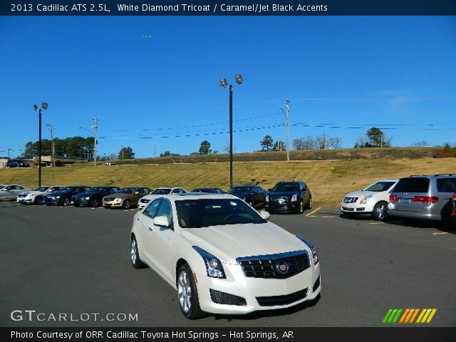 2013 Cadillac ATS 2.5L in White Diamond Tricoat