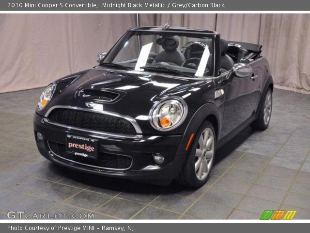 2010 Mini Cooper S Convertible in Midnight Black Metallic