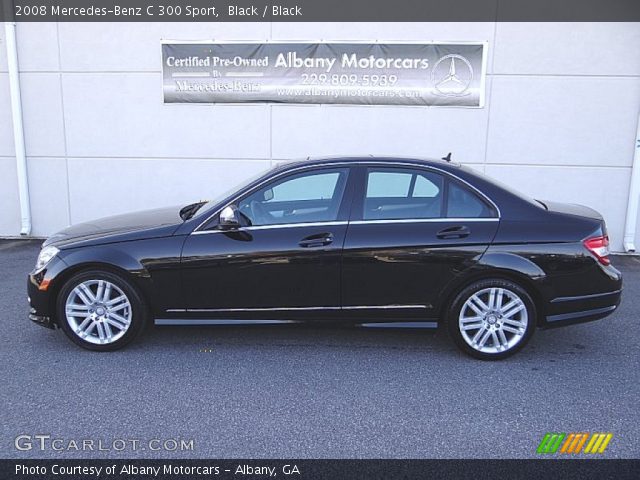 2008 Mercedes-Benz C 300 Sport in Black