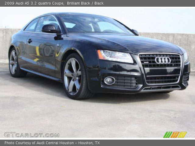 2009 Audi A5 3.2 quattro Coupe in Brilliant Black