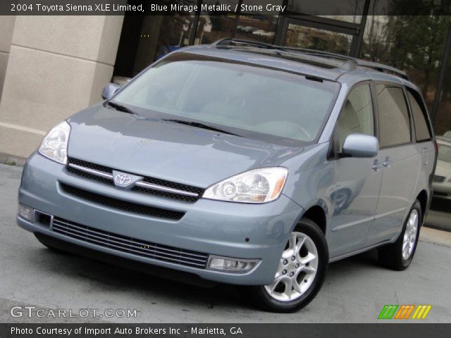 2004 Toyota Sienna XLE Limited in Blue Mirage Metallic