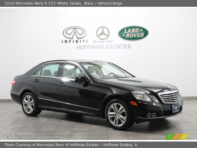2010 Mercedes-Benz E 350 4Matic Sedan in Black