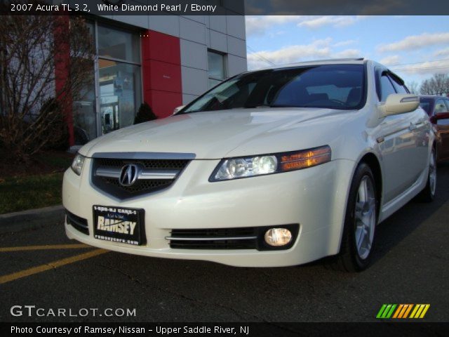 2007 Acura TL 3.2 in White Diamond Pearl