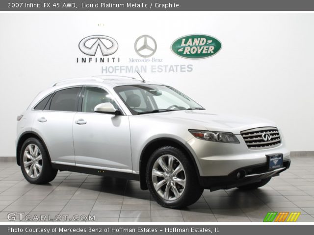 2007 Infiniti FX 45 AWD in Liquid Platinum Metallic