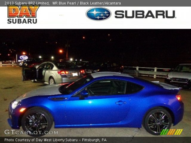 2013 Subaru BRZ Limited in WR Blue Pearl