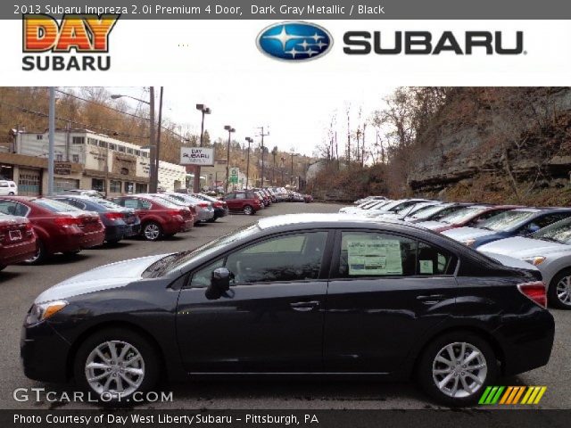 2013 Subaru Impreza 2.0i Premium 4 Door in Dark Gray Metallic