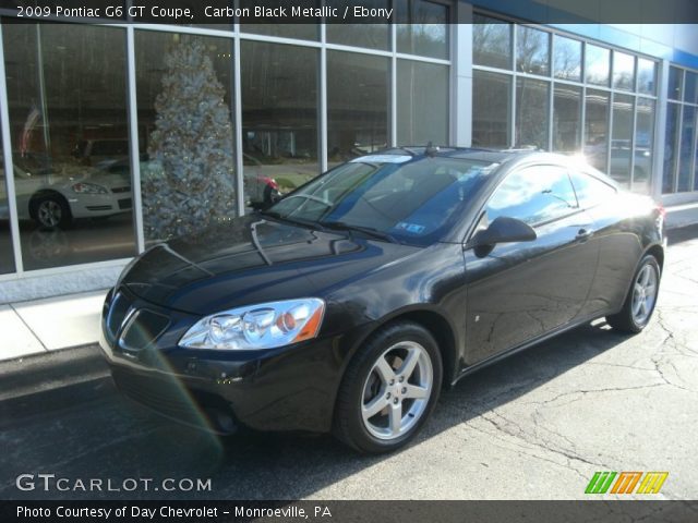 2009 Pontiac G6 GT Coupe in Carbon Black Metallic