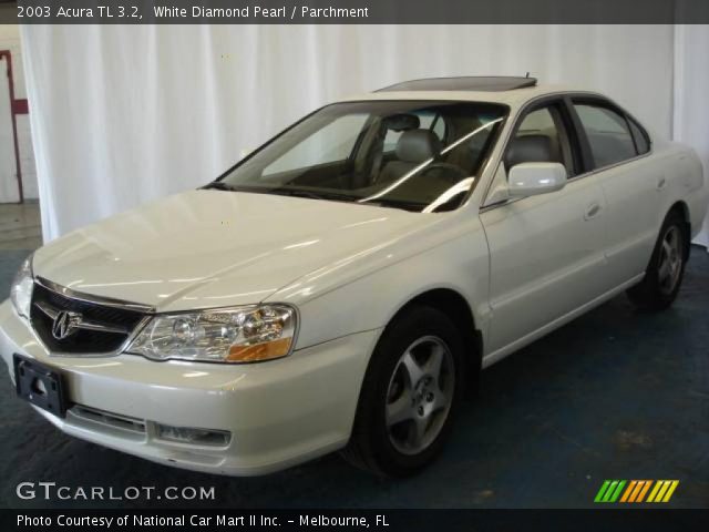 2003 Acura TL 3.2 in White Diamond Pearl