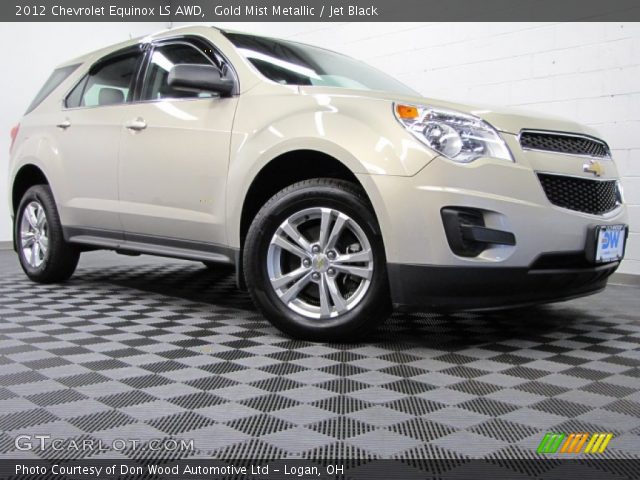 2012 Chevrolet Equinox LS AWD in Gold Mist Metallic