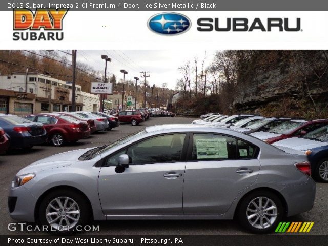 2013 Subaru Impreza 2.0i Premium 4 Door in Ice Silver Metallic