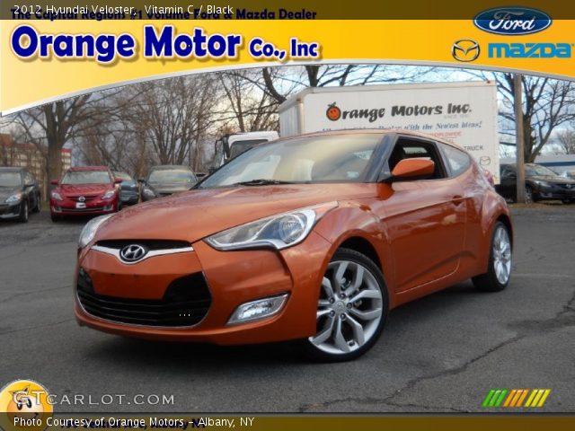 2012 Hyundai Veloster  in Vitamin C