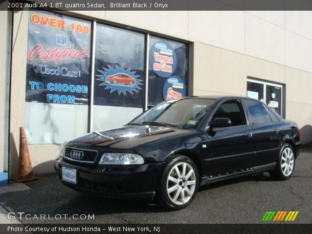 2001 Audi A4 1.8T quattro Sedan in Brilliant Black