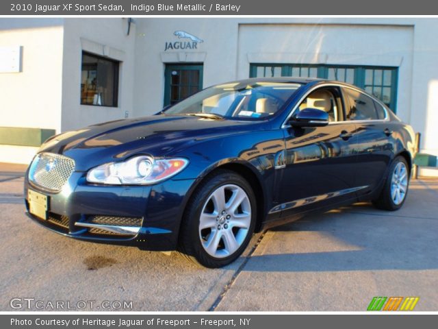 2010 Jaguar XF Sport Sedan in Indigo Blue Metallic