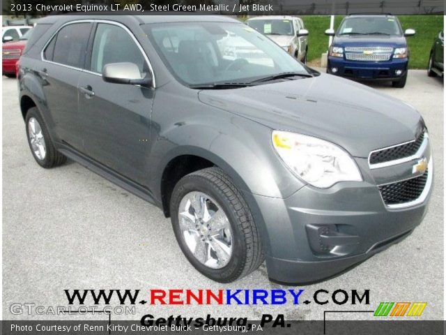 2013 Chevrolet Equinox LT AWD in Steel Green Metallic