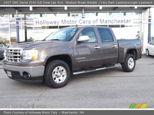 2007 GMC Sierra 1500 SLE Crew Cab 4x4 in Medium Brown Metallic