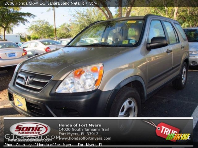 2006 Honda CR-V LX in Sahara Sand Metallic