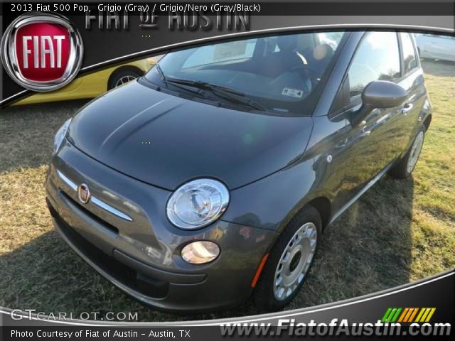 2013 Fiat 500 Pop in Grigio (Gray)