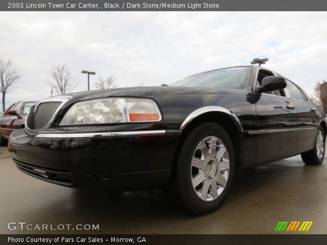 2003 Lincoln Town Car Cartier in Black