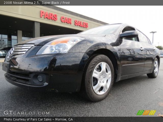 2008 Nissan Altima 2.5 in Super Black