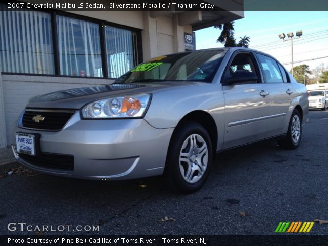 2007 Chevrolet Malibu LS Sedan in Silverstone Metallic