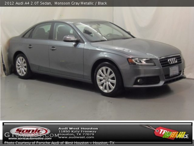2012 Audi A4 2.0T Sedan in Monsoon Gray Metallic