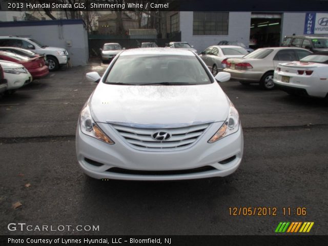 2013 Hyundai Sonata GLS in Shimmering White