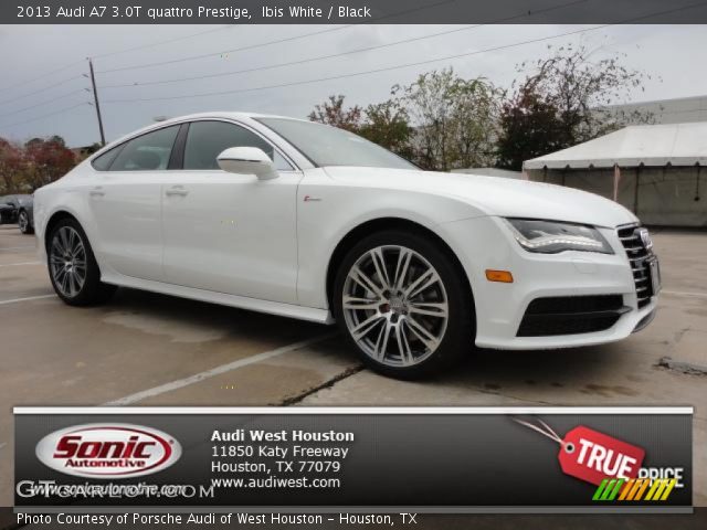 2013 Audi A7 3.0T quattro Prestige in Ibis White