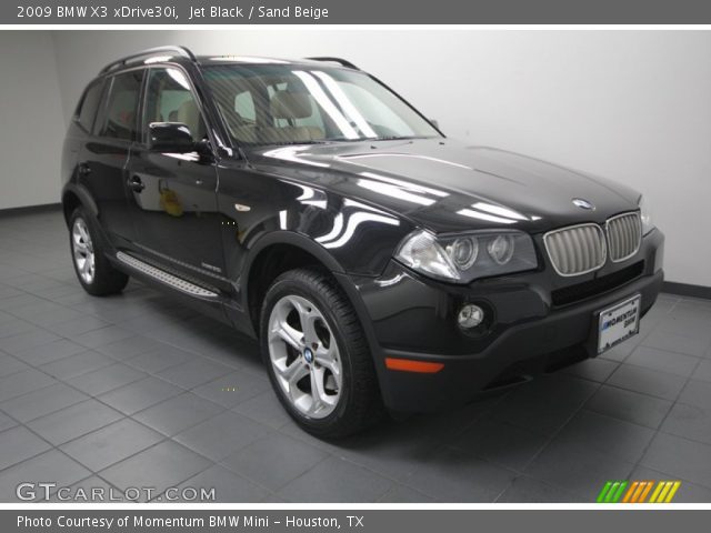 2009 BMW X3 xDrive30i in Jet Black