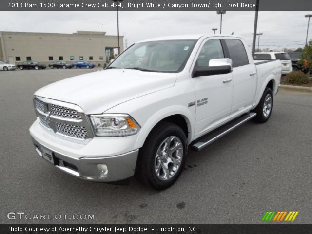 2013 Ram 1500 Laramie Crew Cab 4x4 in Bright White