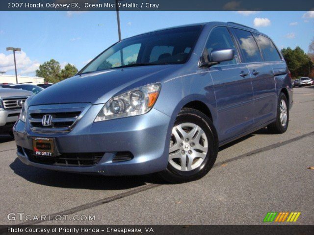 2007 Honda Odyssey EX in Ocean Mist Metallic