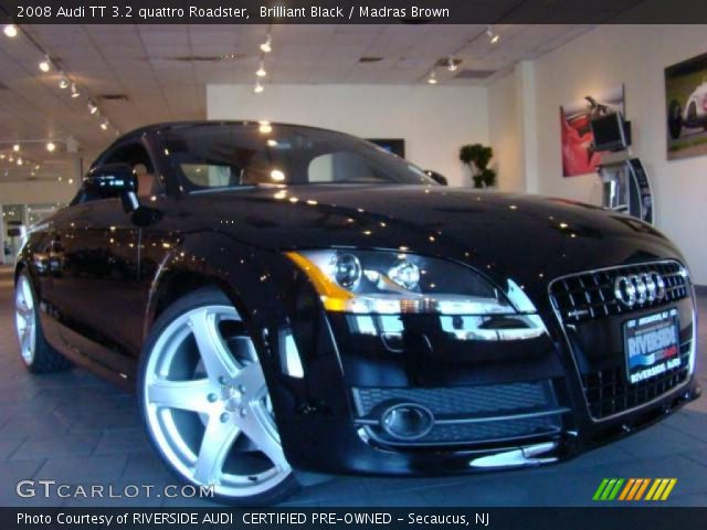 2008 Audi TT 3.2 quattro Roadster in Brilliant Black