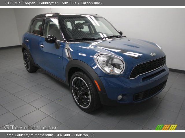 2012 Mini Cooper S Countryman in Surf Blue