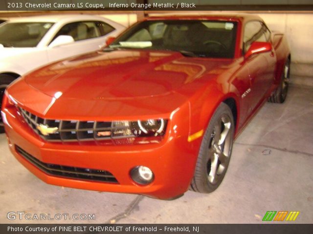 2013 Chevrolet Camaro LS Coupe in Inferno Orange Metallic