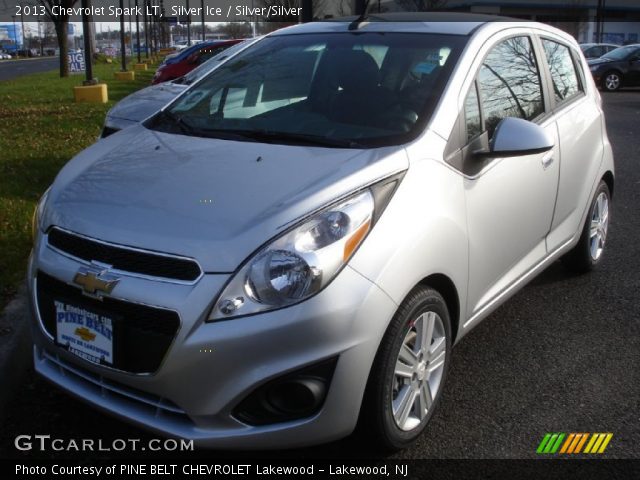 2013 Chevrolet Spark LT in Silver Ice