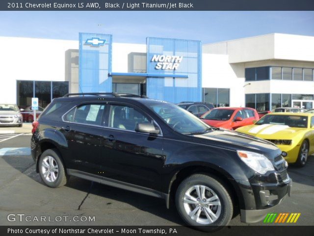 2011 Chevrolet Equinox LS AWD in Black