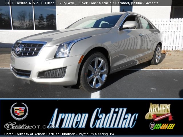 2013 Cadillac ATS 2.0L Turbo Luxury AWD in Silver Coast Metallic