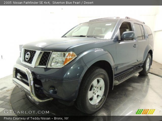 2005 Nissan Pathfinder SE 4x4 in Silverton Blue Pearl