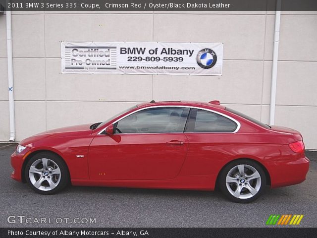 2011 BMW 3 Series 335i Coupe in Crimson Red