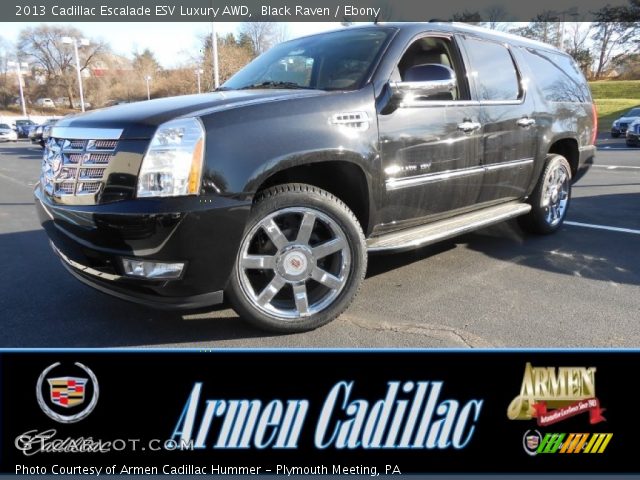 2013 Cadillac Escalade ESV Luxury AWD in Black Raven