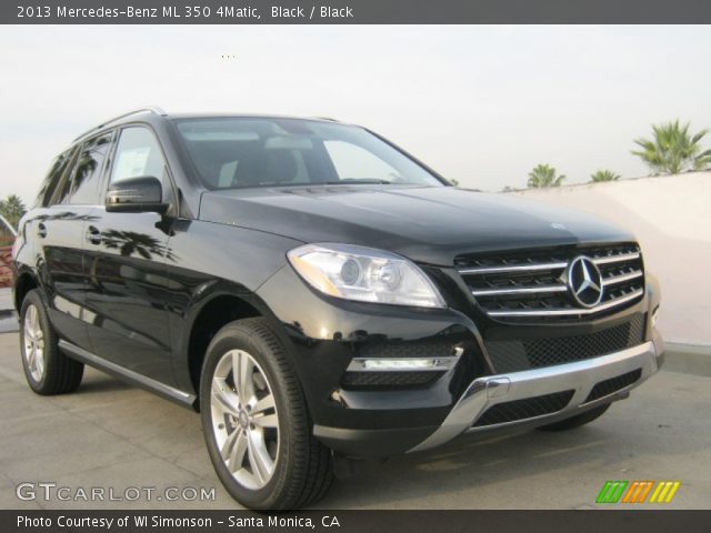 2013 Mercedes-Benz ML 350 4Matic in Black